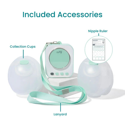 Motif Roam™ Hands-Free Breast Pump With Breast Milk Collection Cups
