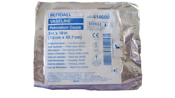 Vaseline® Petrolatum Impregnated Dressing, 3 x 18 Inch