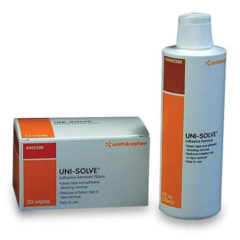 Uni-Solve™ Adhesive Remover, 2½ x 2½ Inch Wipe