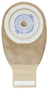 Esteem® + One-Piece Drainable Transparent Filtered Ostomy Pouch, 12-Inch Length, 3/4 to 2½ Inch Stoma