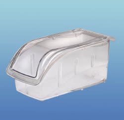 New Image™ Two-Piece Closed End Beige Filtered Ostomy Pouch, 9 Inch Length, 2¼ Inch Flange