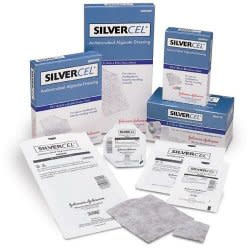 Systagenix Silvercel™ Sterile Antimicrobial Alginate Dressing, 2 x 2 Inch, 1/EA
