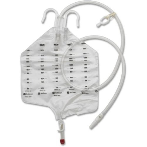 Hollister Urinary Drain Bag, Anti-Reflux, 2000 ml, Vinyl