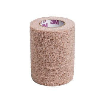 3M™ Coban™ LF Self-adherent Closure Cohesive Bandage, 3 Inch x 5 Yard, Tan