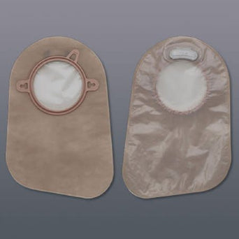 New Image™ Two-Piece Closed End Transparent Filtered Ostomy Pouch, 9 Inch Length, 2¾ Inch Flange
