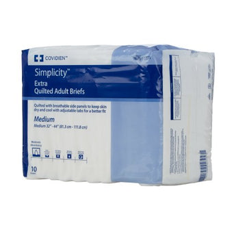 Simplicity Unisex Adult Incontinence Briefs