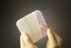 Mepilex® Silicone Adhesive without Border Silicone Foam Dressing, 6 x 6 Inch