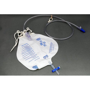 AMSure® Urinary Drain Bag With Universal Double Hook